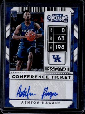 2020 Contenders Draft Picks #98b Conference Ticket /99