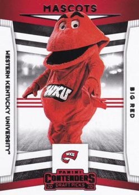 2020 Contenders Draft Picks #18 Mascots