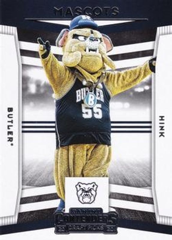 2020 Contenders Draft Picks #16 Mascots