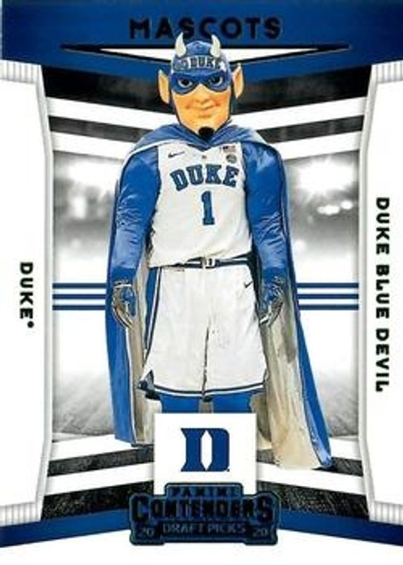 2020 Contenders Draft Picks #9 Mascots - Green