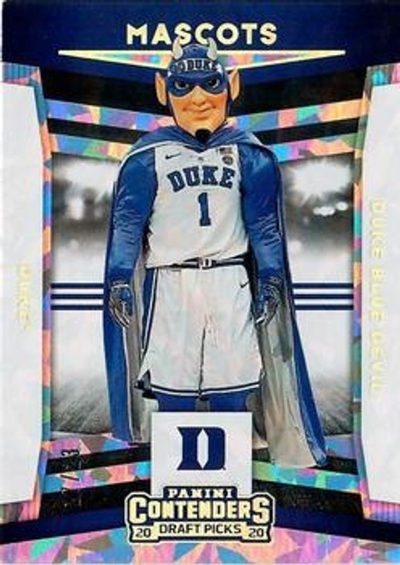 2020 Contenders Draft Picks #14 Mascots - Cracked Ice /23