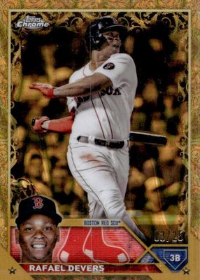 2023 Topps Gilded Collection #18 RayWave Gold Etch Refractor /25