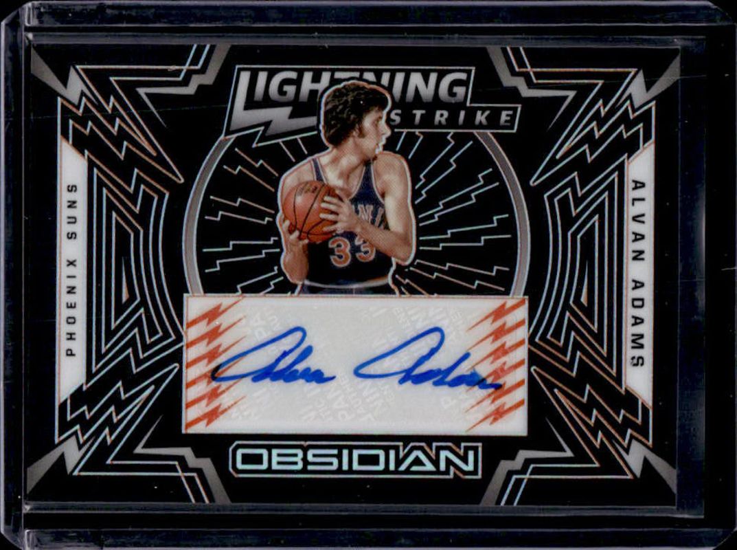 2020 Obsidian #LS-ALV Lightning Strike Signatures - Electric Etch Orange /25