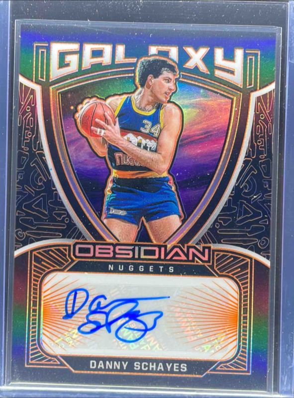 2020 Obsidian #GAL-DSC Galaxy Autographs - Electric Etch Orange /50