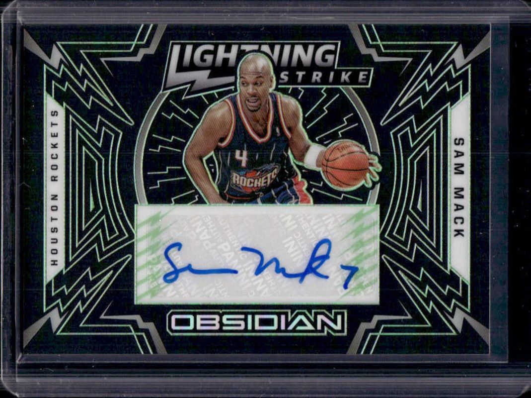 2020 Obsidian #LS-SAM Lightning Strike Signatures - Electric Etch Green /15