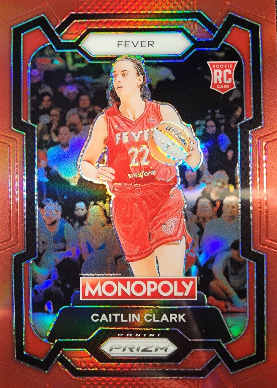 Caitlin Clark 2024 Prizm Monopoly WNBA #65 Red /99 Price Guide