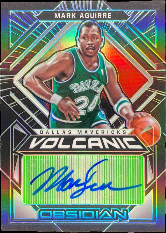2020 Obsidian #VOL-MAG Volcanic Signatures - Electric Etch Green /25