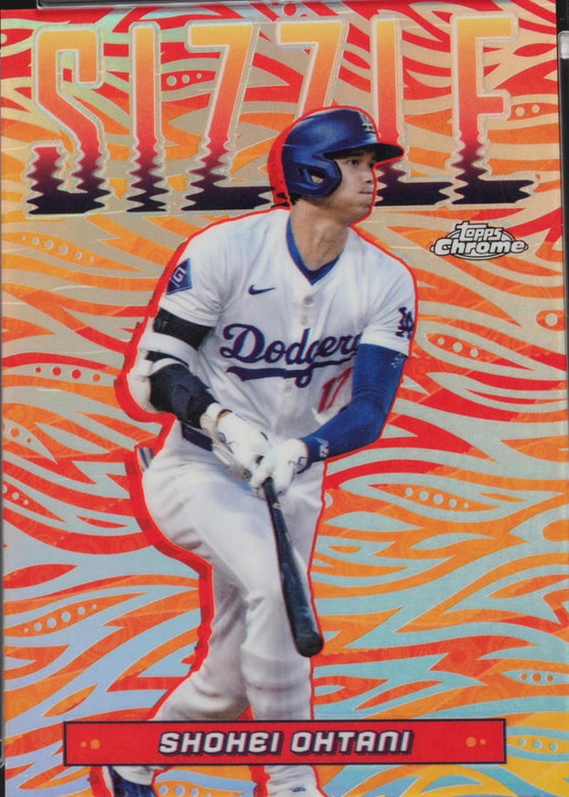 Shohei Ohtani 2024 Topps Chrome Update #SIZ-8 Sizzle Price Guide