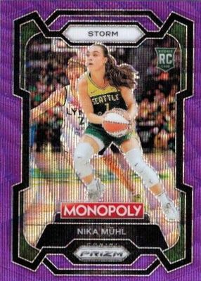 2024 Prizm Monopoly WNBA #4 Purple Wave