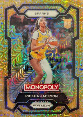 2024 Prizm Monopoly WNBA #63 Gold Millionaire Shimmer /500