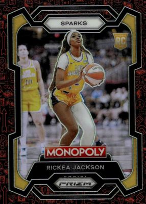 2024 Prizm Monopoly WNBA #63 Monopoly Red Pattern