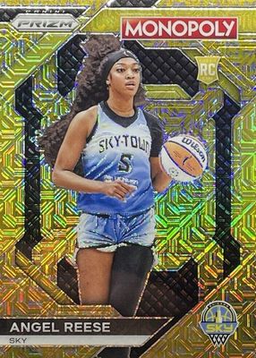 2024 Prizm Monopoly WNBA #WNBA16 Insert - Gold Millionaire Shimmer /500