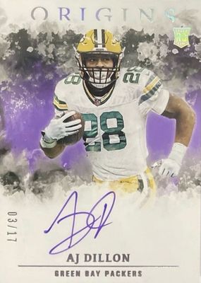 2020 Origins #RA-AJ Rookie Autographs - Purple FOTL /17