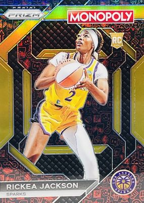 2024 Prizm Monopoly WNBA #WNBA25 Insert - Monopoly Red Pattern