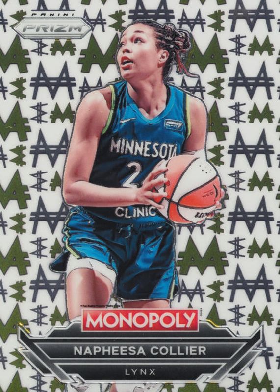 2024 Prizm Monopoly WNBA #W5 Millionaire White /(SSP)