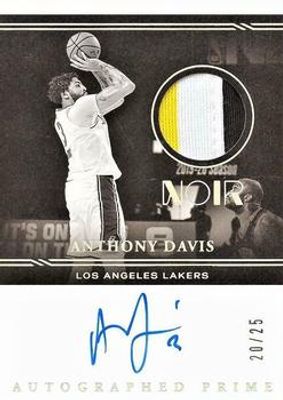 2020 Noir #APB-ADV Autographed Prime Black & - White /25
