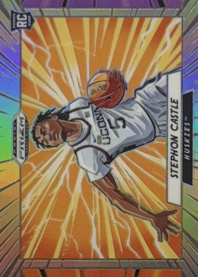 Stephon Castle 2024 Prizm Draft Picks #6 Manga /(SSP) Price