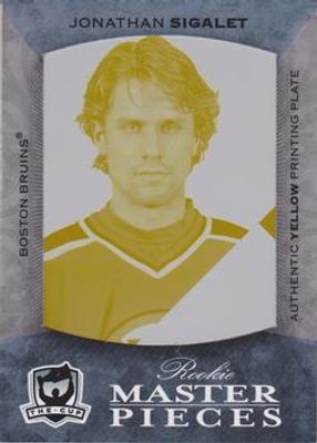 2007 Upper Deck The Cup #Y-183 2007 SP Game Used - Printing Plates Yellow /1