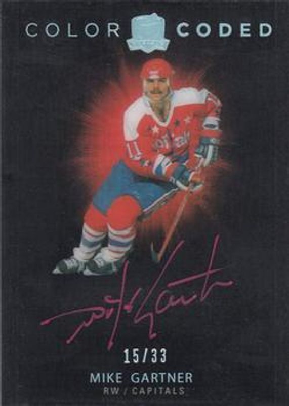 2017 Upper Deck The Cup #CC-MG Color Coded Autographs /44