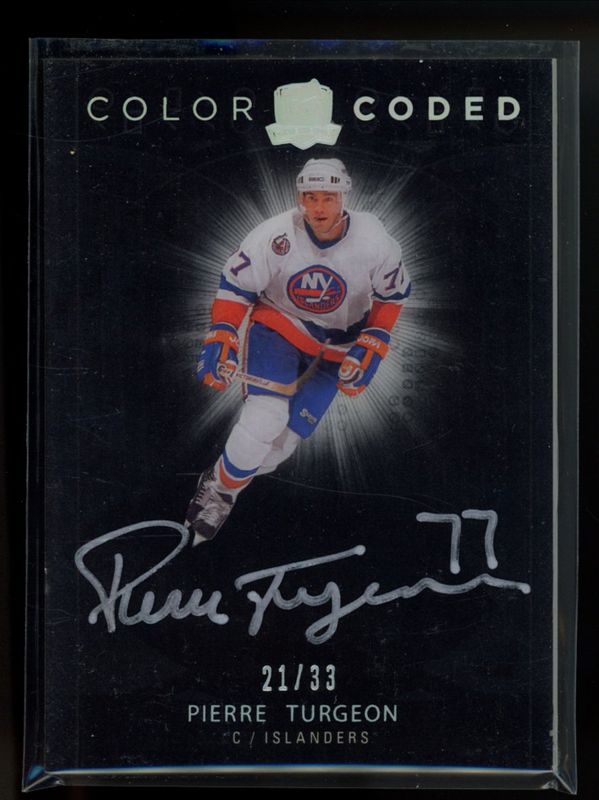 2017 Upper Deck The Cup #CC-PT Color Coded Autographs /44