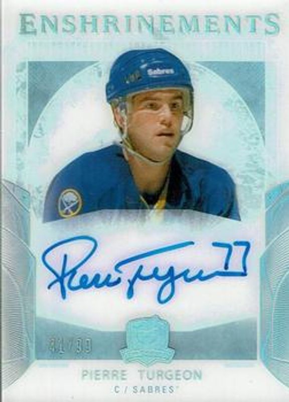 2017 Upper Deck The Cup #E-PT Enshrinements Autographs /99