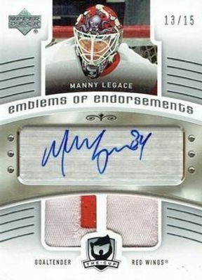 2005 Upper Deck The Cup #EE-ML Emblems of Endorsement /15