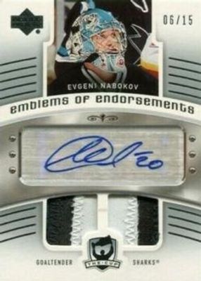 2005 Upper Deck The Cup #EE-EN Emblems of Endorsement /15