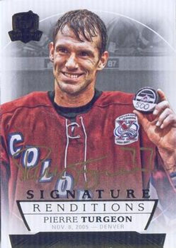 2017 Upper Deck The Cup #SR-PT Signatures Renditions