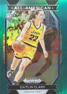 2024 Prizm Draft Picks #23 All-American - Green