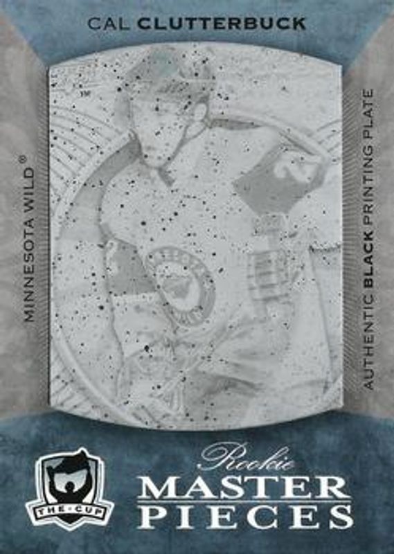 2007 Upper Deck The Cup #K-125 2007 Upper Deck Mini Jersey Collection - Printing Plates Black /1