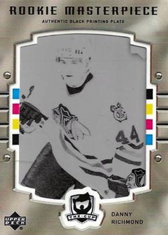 2005 Upper Deck The Cup #223 Printing Plates Black Diamond Black /1