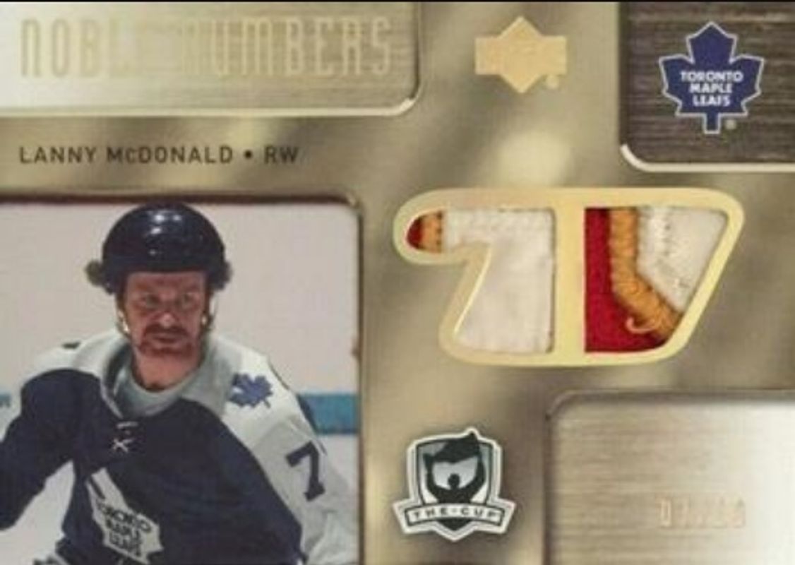 2005 Upper Deck The Cup #DNN-MS Noble Numbers Dual /10