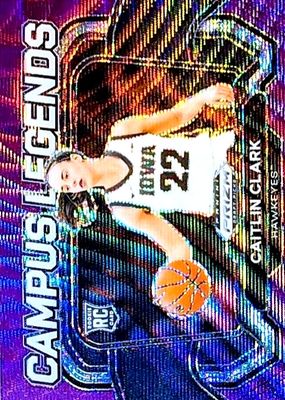 2024 Prizm Draft Picks #5 Campus Legends - Purple Wave
