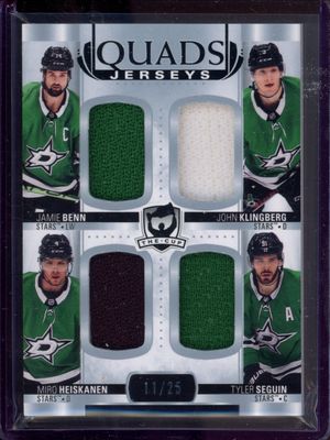 2021 Upper Deck The Cup #C4-BSKH Cup Quads - Jersey /25