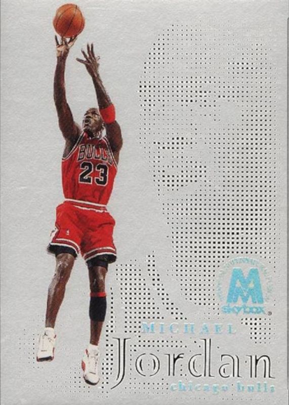 Michael Jordan 1998 Skybox Molten Metal #41F Supernatural - Fusion