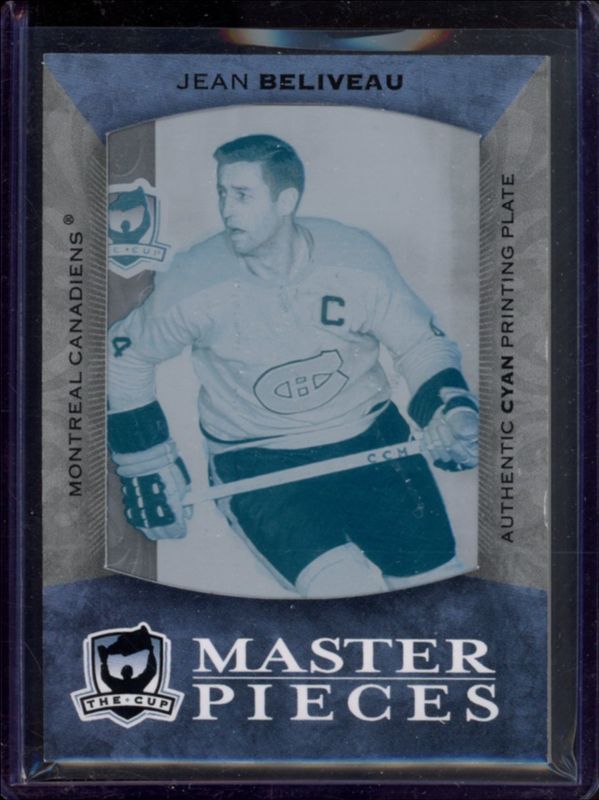 2007 Upper Deck The Cup #C-52 Printing Plates Cyan /1
