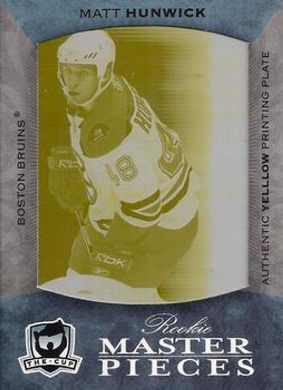 2007 Upper Deck The Cup #Y-76 2007 Upper Deck Ultimate Collection - Printing Plates Yellow /1
