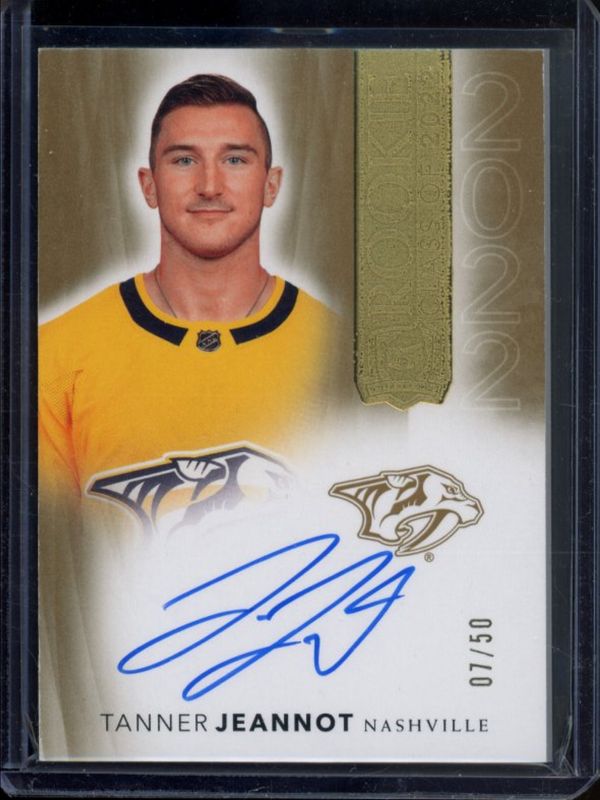 2021 Upper Deck The Cup #2022-TJ Rookie Class of 2022 - Gold /50