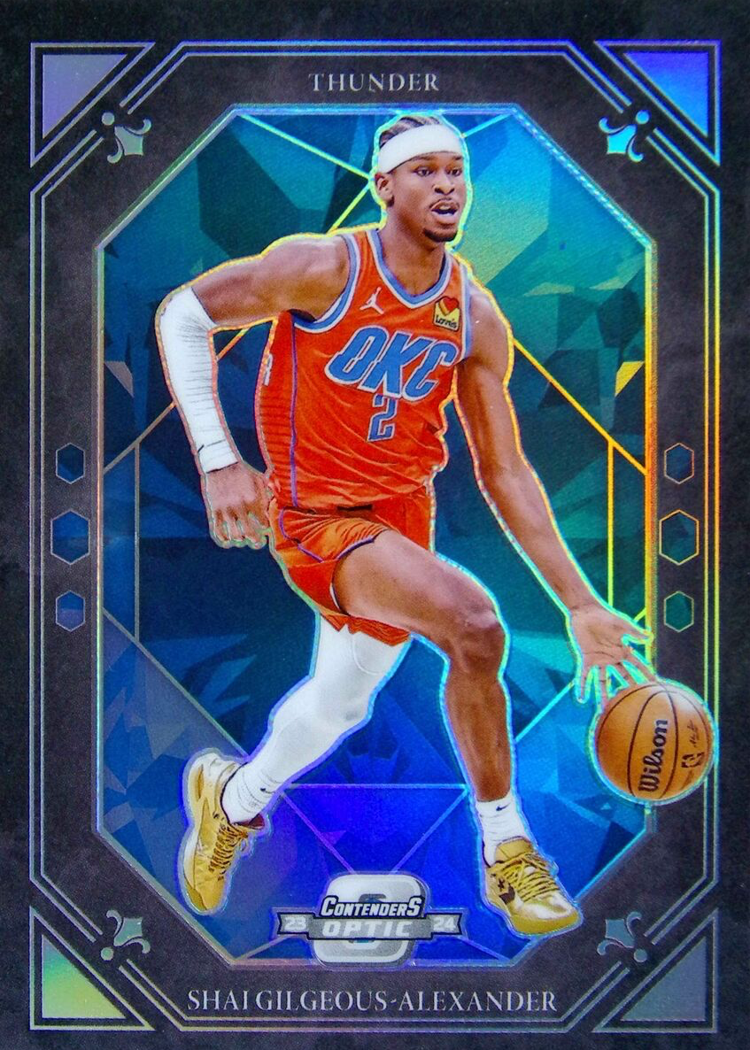 スポーツ選手 Shai Gilgeous-Alexander Prizm Choice RC SHAI GILGEOUS ALEXANDER 2018-19 CONTENDERS PREMIUM GOLD