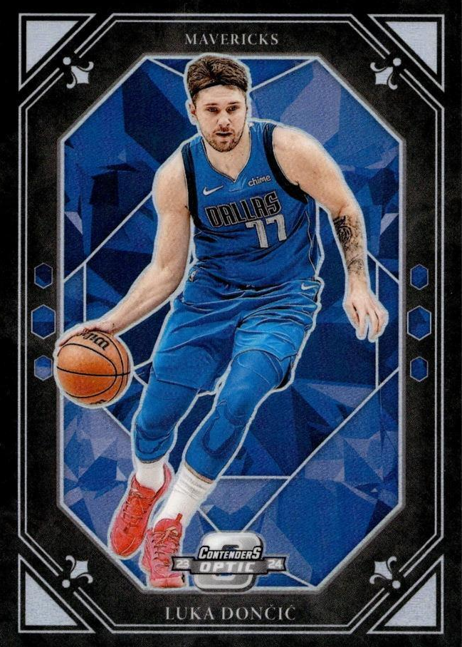 Luka Doncic 2023 Contenders Optic #4 Crown Jewels /(SSP