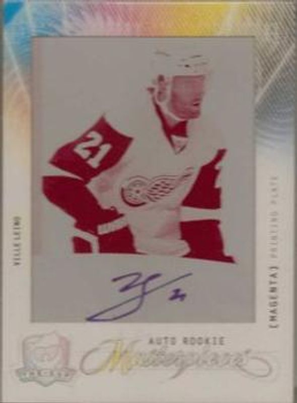 2009 Upper Deck The Cup #MAS-120 Printing Plates Ultimate Collection Magenta /1