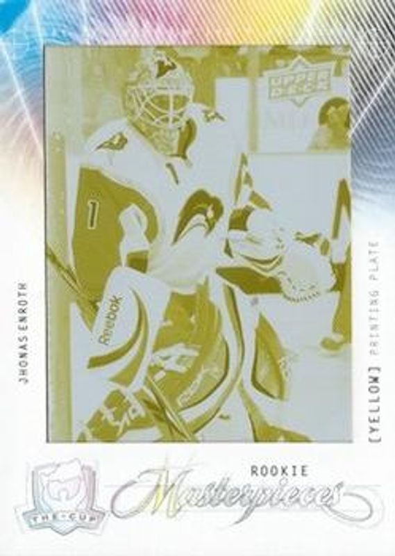 2009 Upper Deck The Cup #MAS-211 Printing Plates Black Diamond - Yellow /1