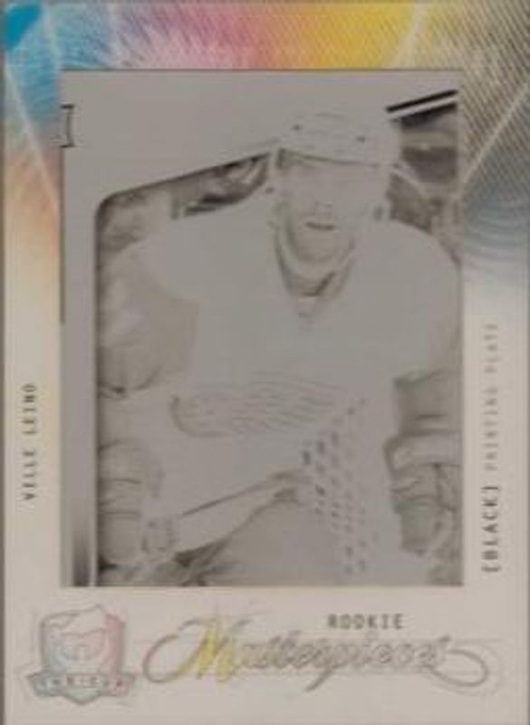2009 Upper Deck The Cup #MAS-256 Printing Plates Collector's Choice - Black /1