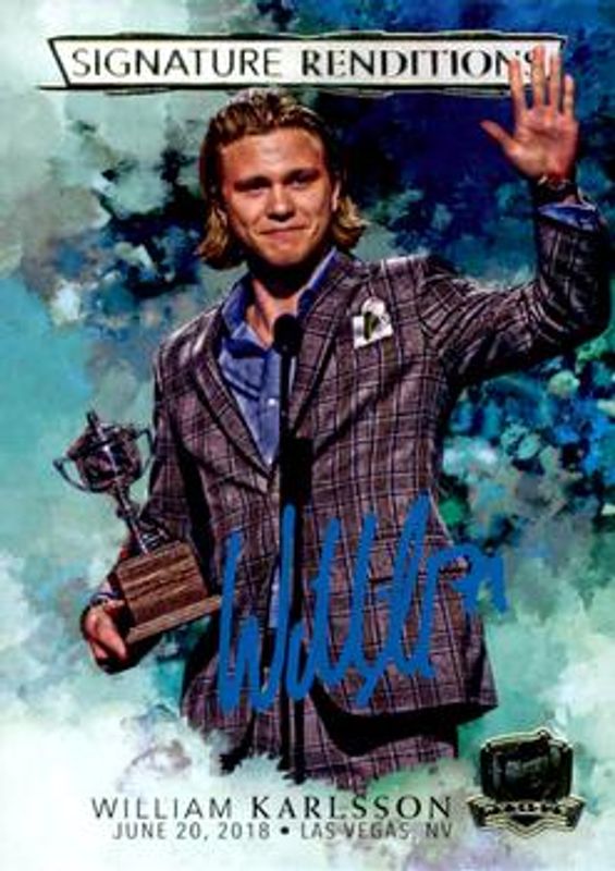 2021 Upper Deck The Cup #SR-WK Signatures Renditions