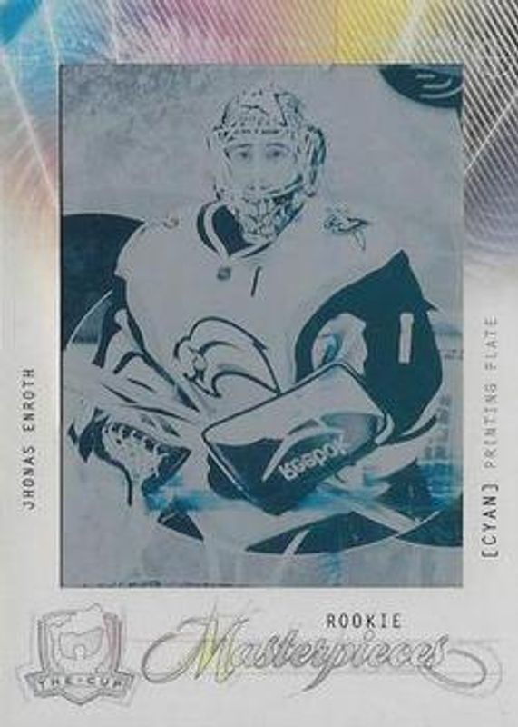 2009 Upper Deck The Cup #MAS-149 Printing Plates Upper Deck Ice Cyan /1