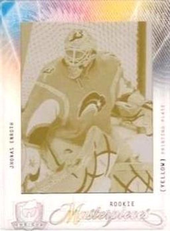 2009 Upper Deck The Cup #MAS-239 Printing Plates Upper Deck - Yellow /1