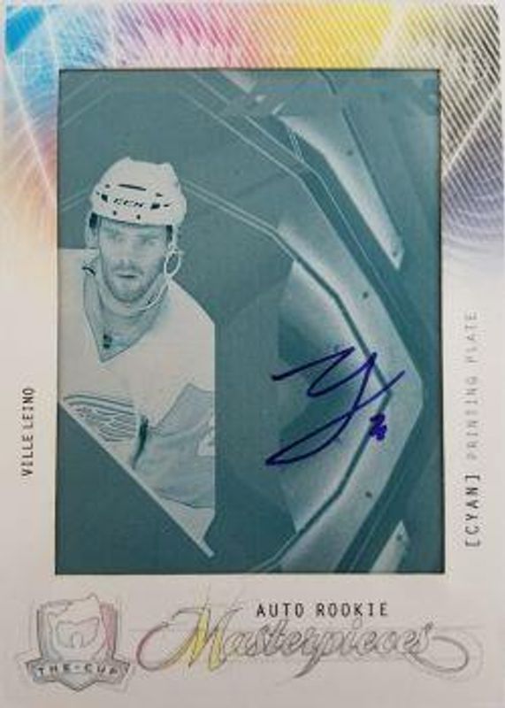 2009 Upper Deck The Cup #MAS-63 Printing Plates UD Black Cyan /1