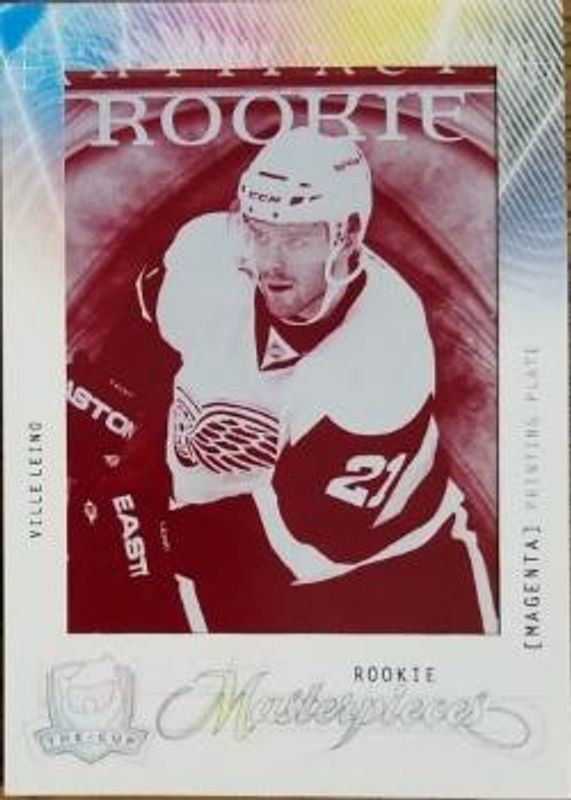 2009 Upper Deck The Cup #MAS-170 Printing Plates Artifacts Magenta /1