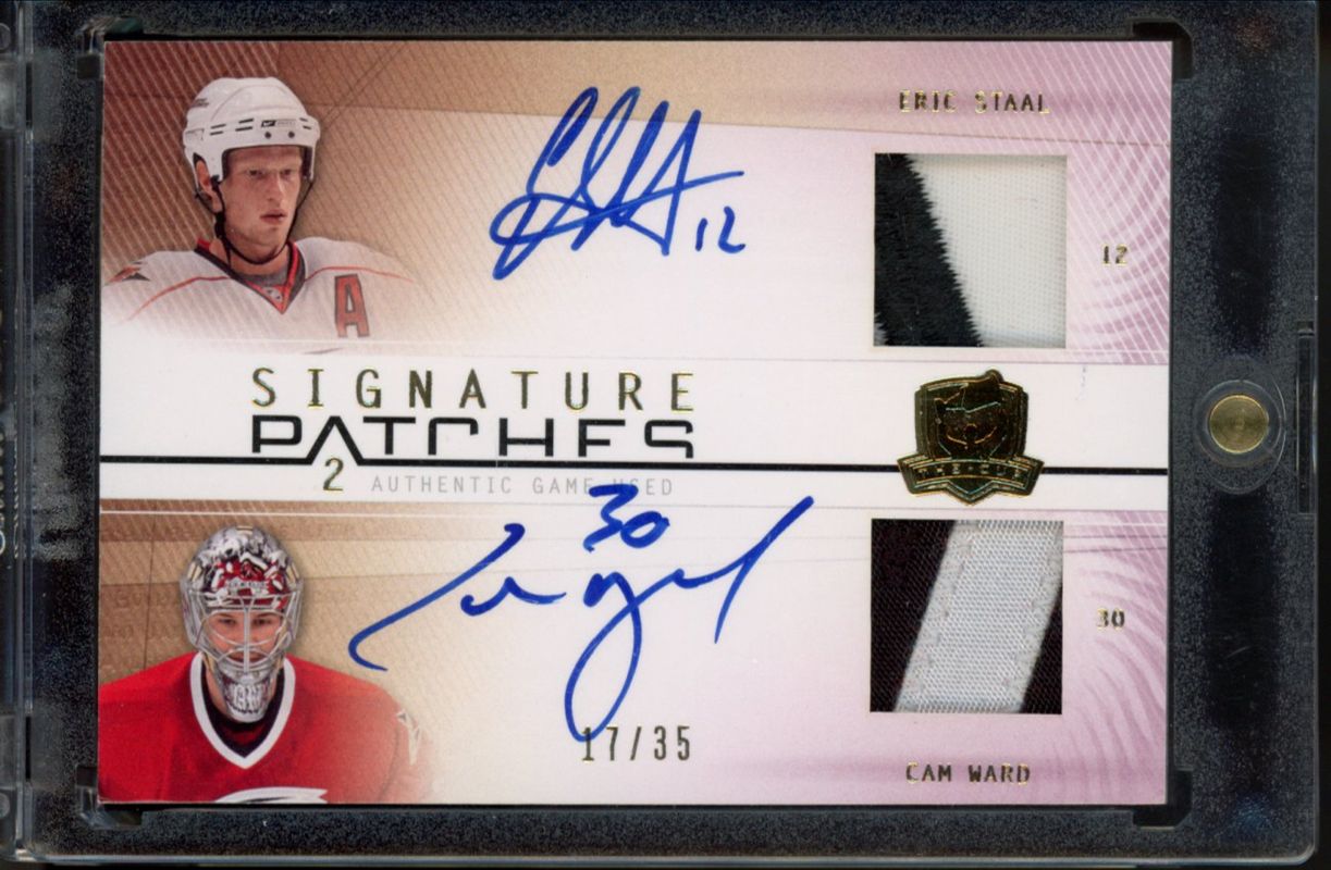 2009 Upper Deck The Cup #SP2-SW Signatures Patches Dual /35