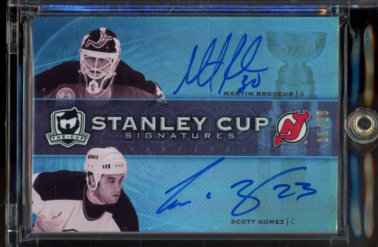 2009 Upper Deck The Cup #SC2-GB Stanley Cup Signatures Dual /25